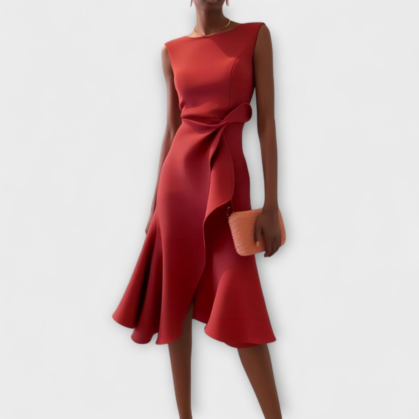 Daniela | Vestido midi sofisticado