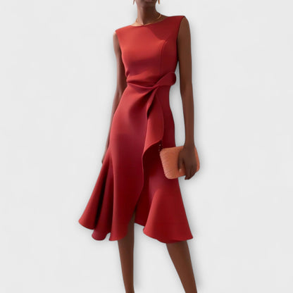 Daniela | Vestido midi sofisticado