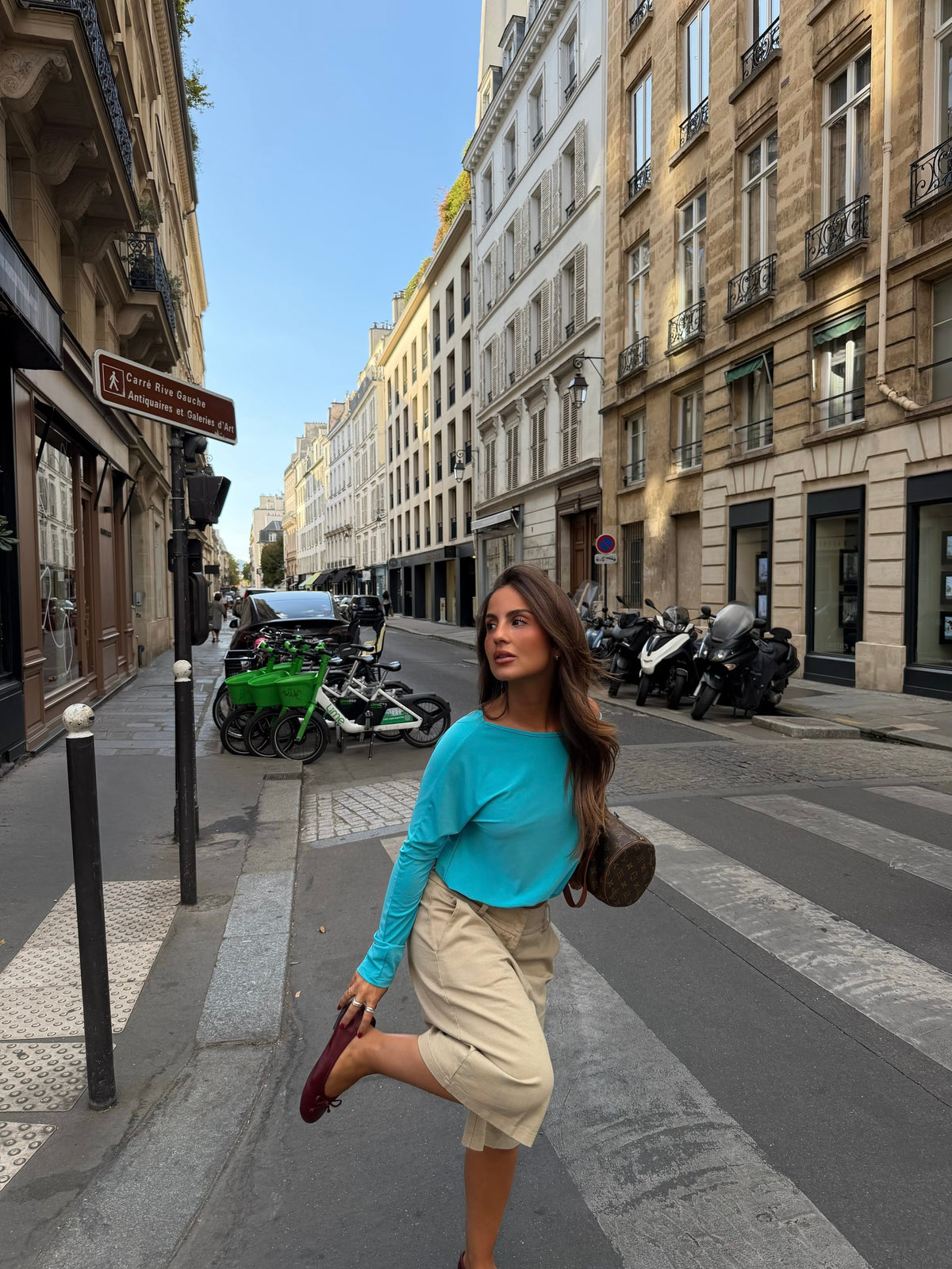 Bermudas Marseille en beige