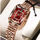 Reloj RoseRed – Diseño rectangular