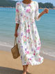 Uley | Vestido con diseño floral