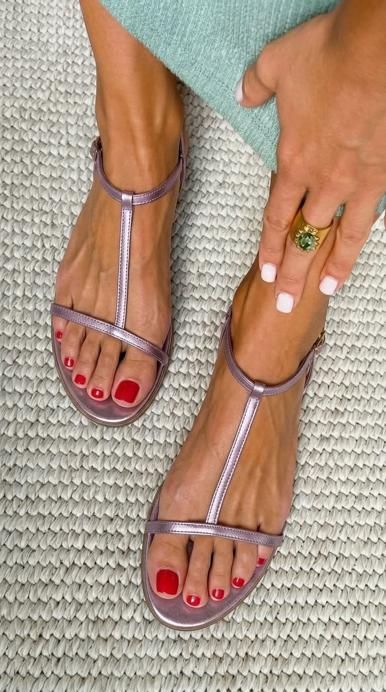 ROSALBA - Sandalias finas y cómodas