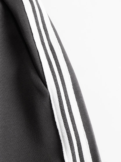 Priscilla - Conjunto deportivo elegante con sudadera de media cremallera
