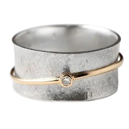 Promesse Eternelle™ | Anillo de Plata y Oro