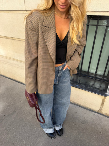 Blazer a cuadros Ella