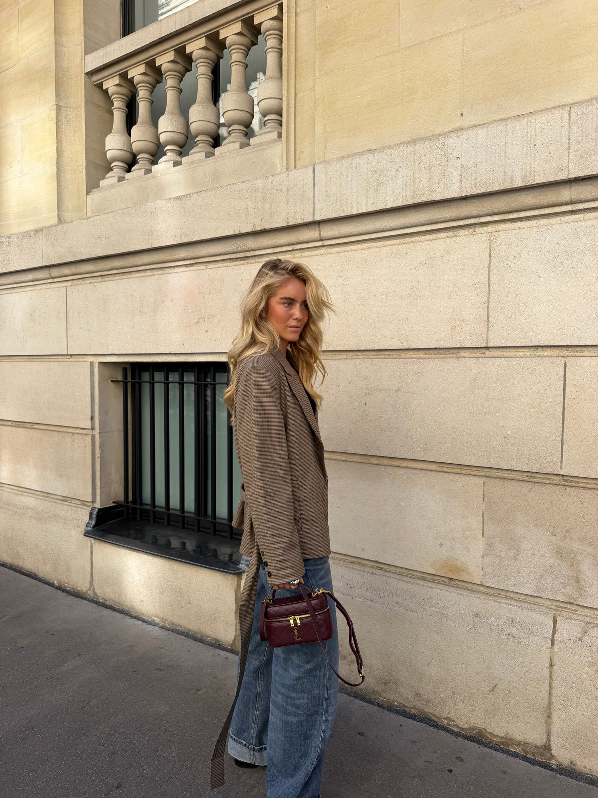 Blazer a cuadros Ella