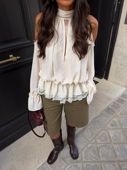 Blusa de encaje Chloé