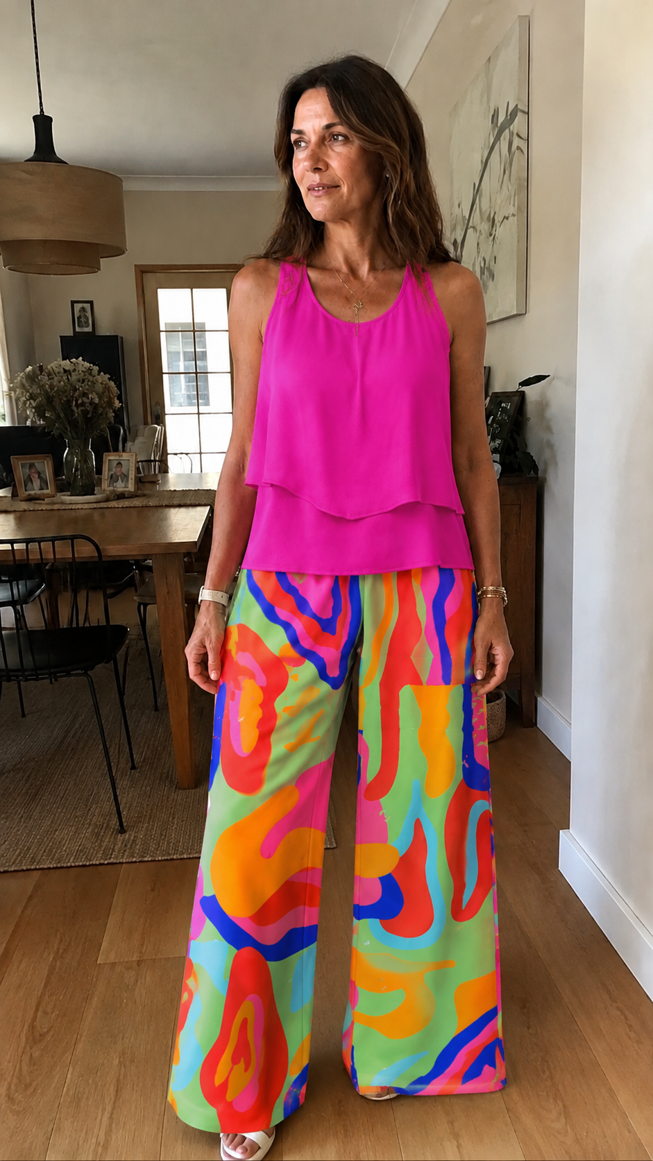 Maribel | Conjunto colorido y elegante