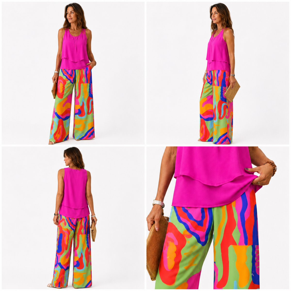 Maribel | Conjunto colorido y elegante