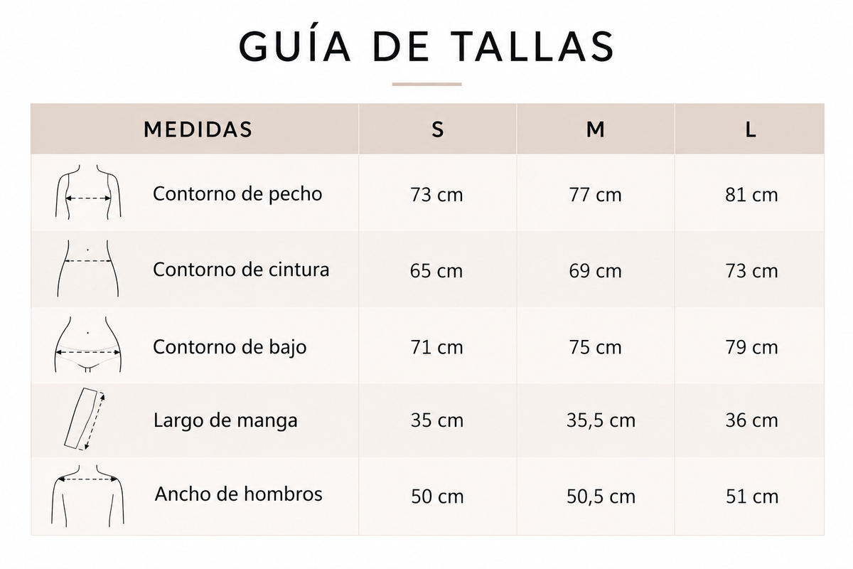 Blusa Bonjour en blanco