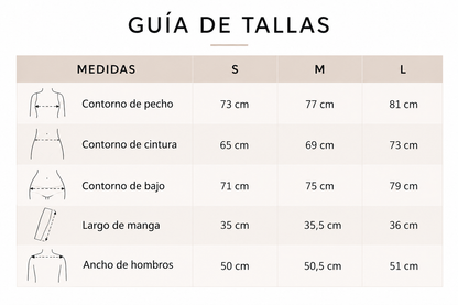 Blusa Bonjour en blanco