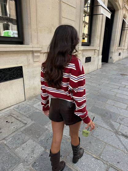 Polo rojo Bisou