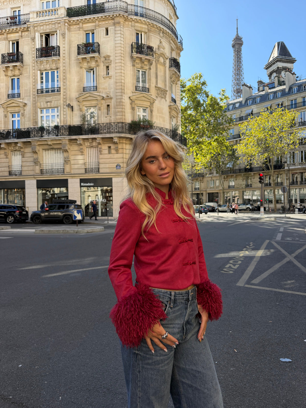 Chaqueta Amour en rojo