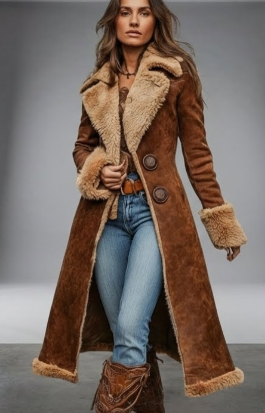 AMELLIER™ | ABRIGO LARGO VINTAGE