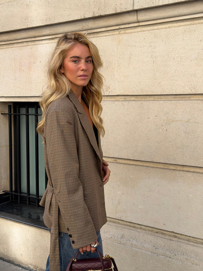 Blazer a cuadros Ella