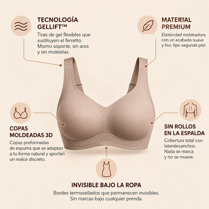 SilkFit™ Sujetador Segunda Piel - Sin Aros