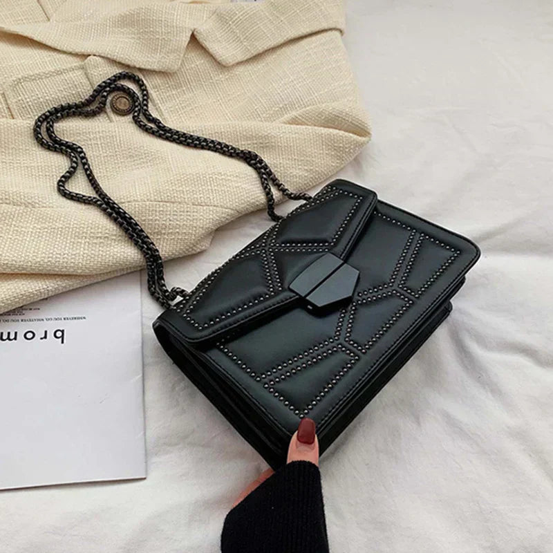 Bolso de hombro elegante - Cuero de PU de moda