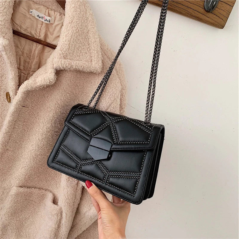 Bolso de hombro elegante - Cuero de PU de moda