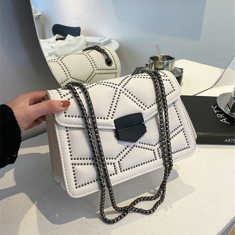 Bolso de hombro elegante - Cuero de PU de moda