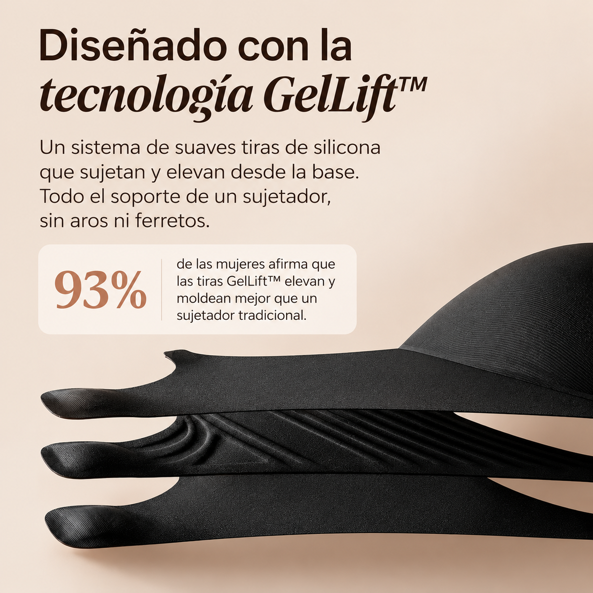 SilkFit™ Sujetador Segunda Piel - Sin Aros