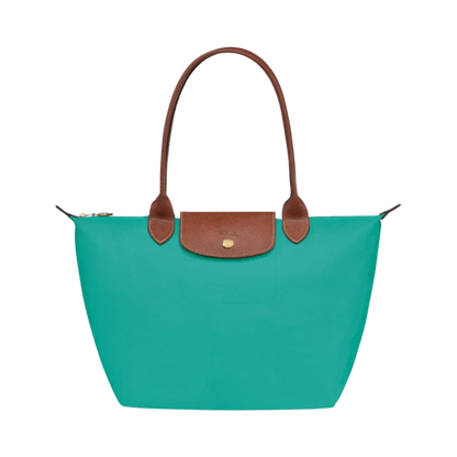 BOLSO TOTE GRANDE LONGCHAM | TURQUESA