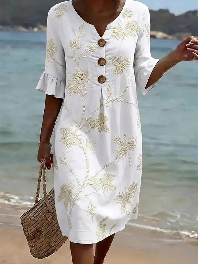 Lucía | Vestido con diseño floral