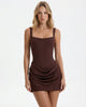 ARIA - Vestido mini con forma reloj de arena