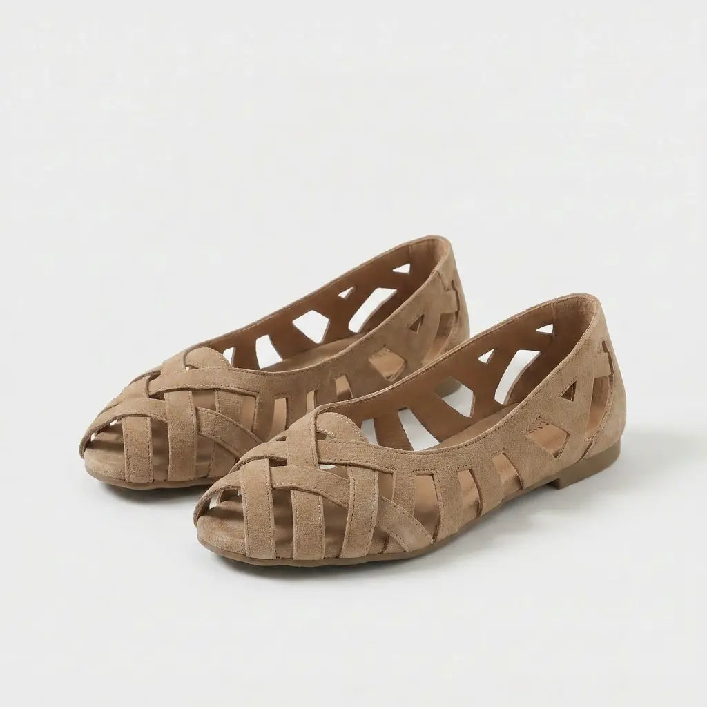 LUCE - Sandalias trenzadas de colores, cómodas