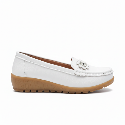 Lena™ | Zapato de cuero cómodo con suela blanda