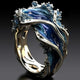 OCEAN BATH™ | ANILLO ONDULADO EN ORO BLANCO