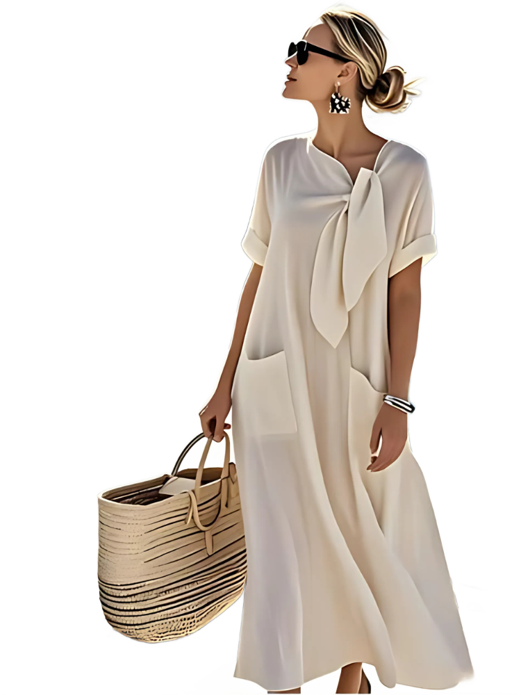 Ella - Vestido elegante de verano con bolsillos