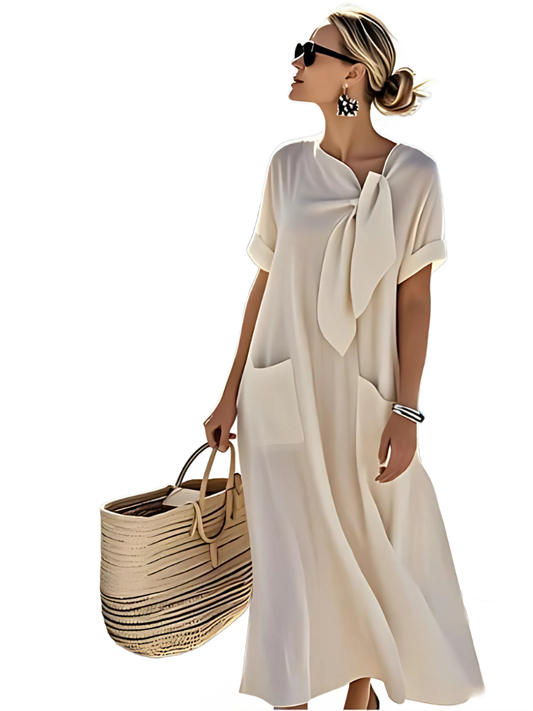Ella - Vestido elegante de verano con bolsillos