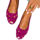 LUCE - Sandalias trenzadas de colores, cómodas