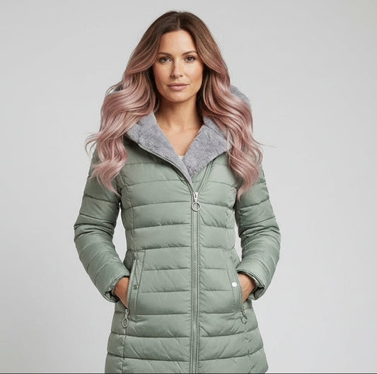 ELVIRA™ | ABRIGO ELEGANTE CON CAPUCHA OVERSIZE
