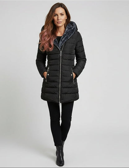 ELVIRA™ | ABRIGO ELEGANTE CON CAPUCHA OVERSIZE
